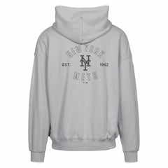 New York Mets Levelwear Uphill Abyssal Full-Zip Hoodie Gray