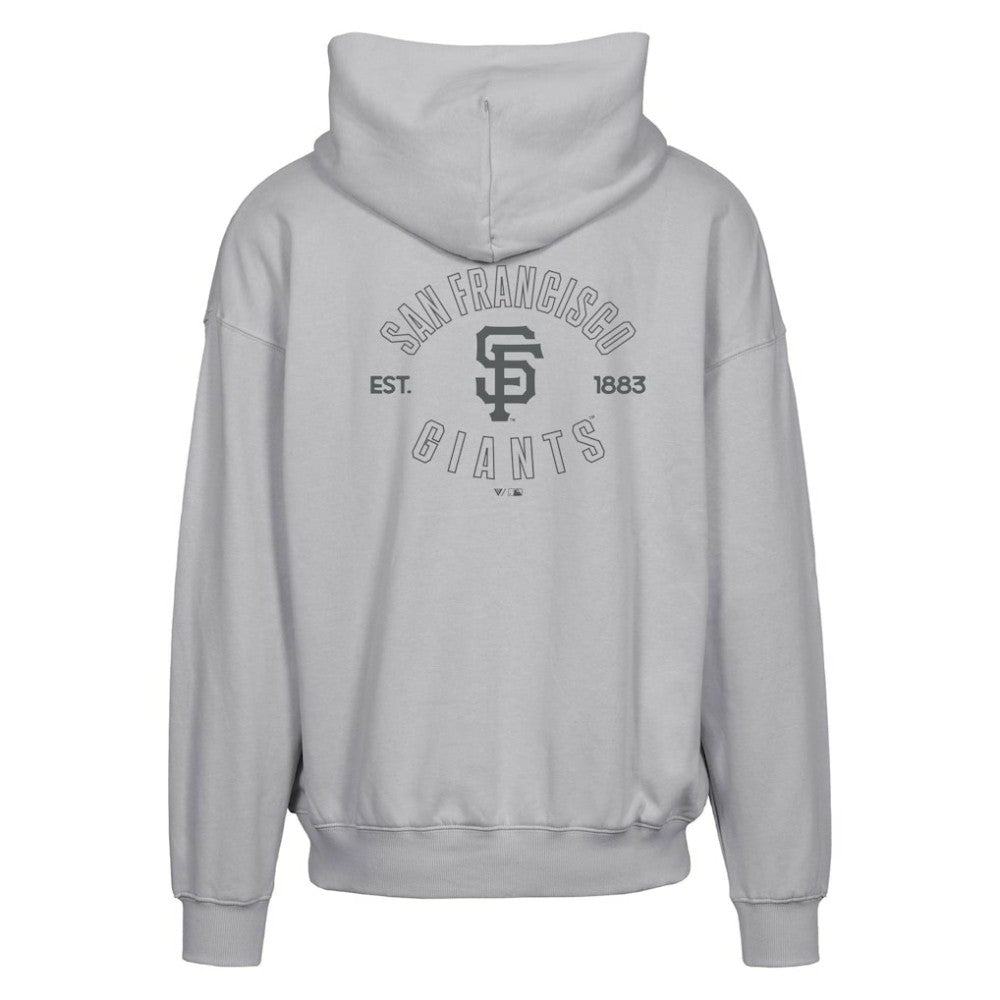 San Francisco Giants Levelwear Uphill Abyssal Full-Zip Hoodie Gray