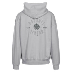 Detroit Tigers Levelwear Uphill Abyssal Full-Zip Hoodie Gray