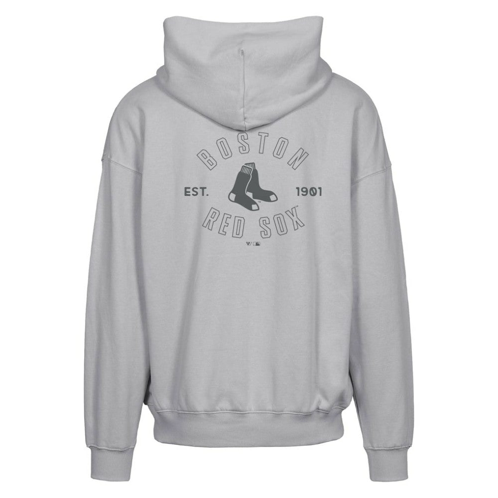 Boston Red Sox Levelwear Uphill Abyssal Full-Zip Hoodie Gray