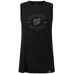 Washington Nationals Levelwear Women's Influx Abyssal Tank Top Black