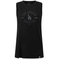 Los Angeles Dodgers Levelwear Women's Influx Abyssal Tank Top Black