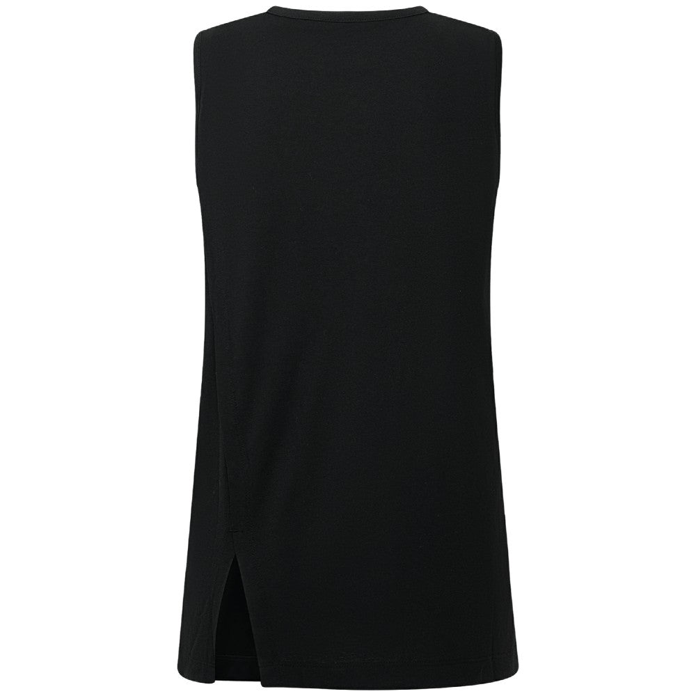 Cincinnati Reds Levelwear Women's Influx Abyssal Tank Top Black