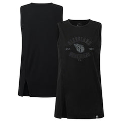 Cleveland Guardians Levelwear Women's Influx Abyssal Tank Top Black
