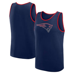 New England Patriots Logo Athletic Unmatched Success Tank Top - Navy outlet