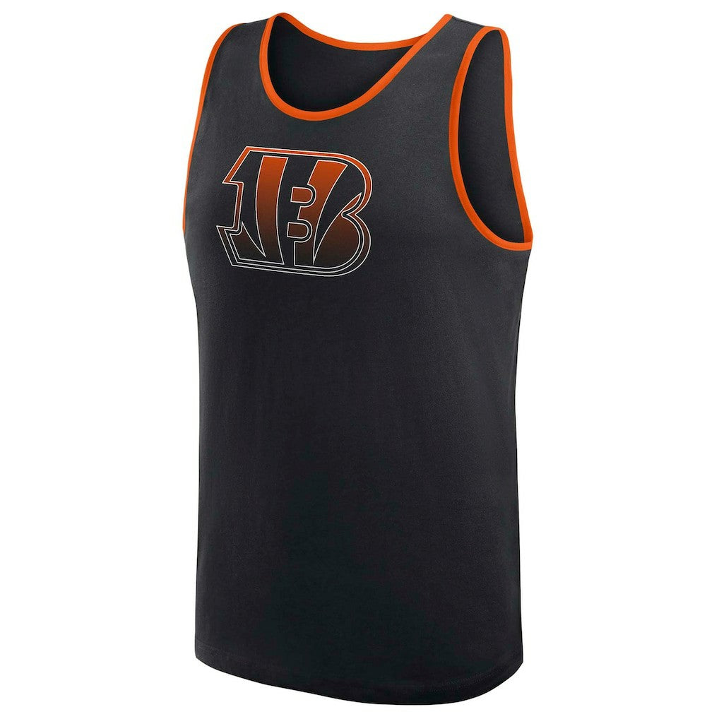 Cincinnati Bengals Logo Athletic Unmatched Success Tank Top - Black cheap