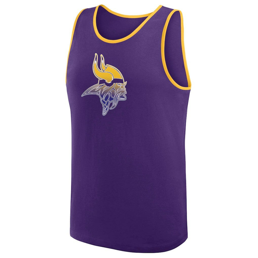 Minnesota Vikings Logo Athletic Unmatched Success Tank Top - Purple for sale
