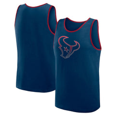 Houston Texans Logo Athletic Unmatched Success Tank Top - Navy sale