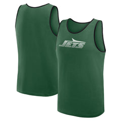 New York Jets Logo Athletic Unmatched Success Tank Top - Green for sale