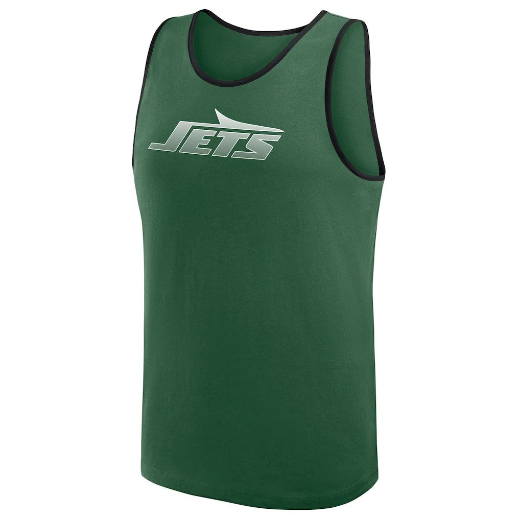 New York Jets Logo Athletic Unmatched Success Tank Top - Green for sale