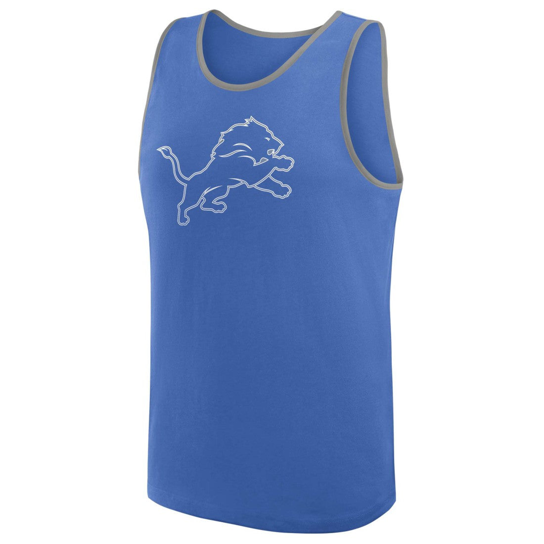 Detroit Lions Logo Athletic Unmatched Success Tank Top - Blue outlet