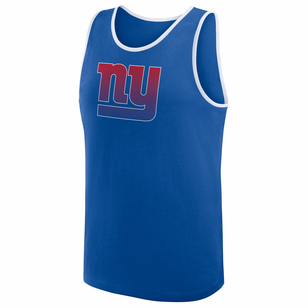 New York Giants Logo Athletic Unmatched Success Tank Top - Royal cheap