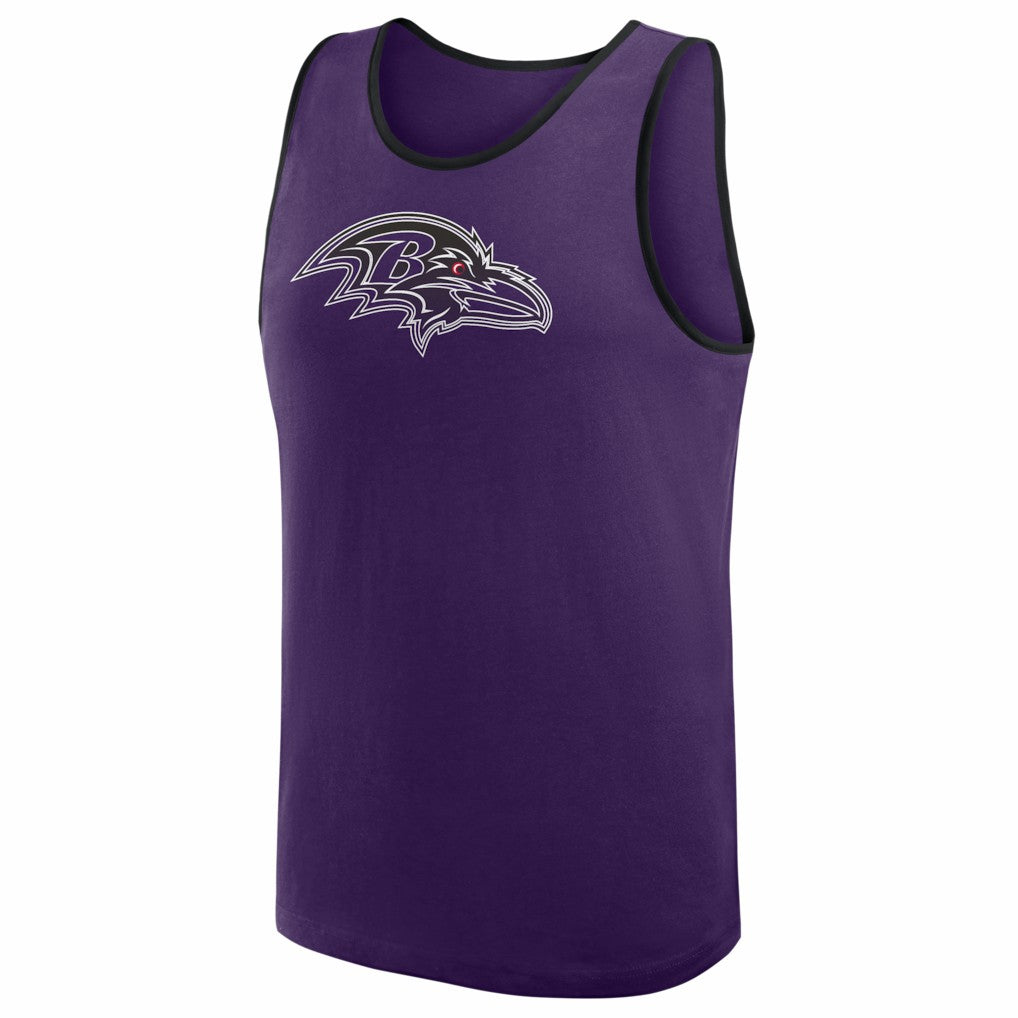 Baltimore Ravens Logo Athletic Unmatched Success Tank Top - Purple outlet