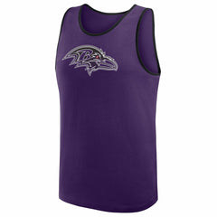 Baltimore Ravens Logo Athletic Unmatched Success Tank Top - Purple outlet