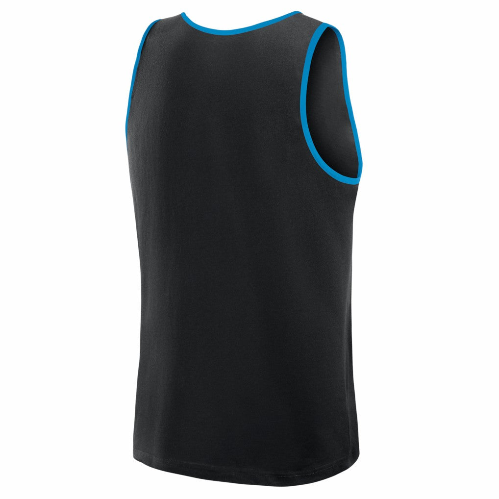 Carolina Panthers Logo Athletic Unmatched Success Tank Top - Black outlet