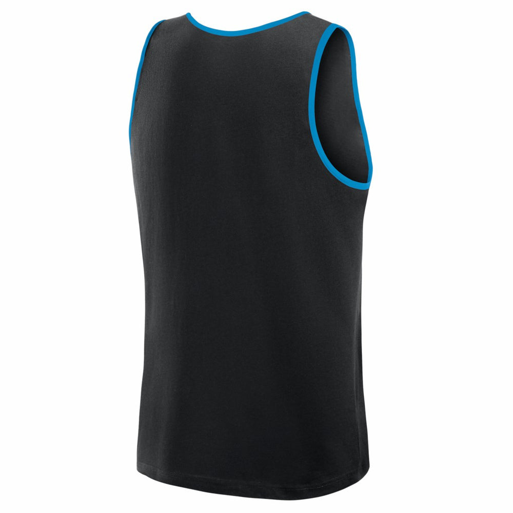 Carolina Panthers Logo Athletic Unmatched Success Tank Top - Black outlet