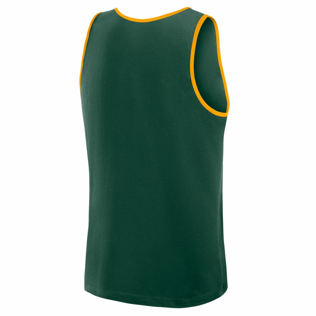 Green Bay Packers Logo Athletic Unmatched Success Tank Top - Green discount