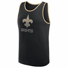 New Orleans Saints Logo Athletic Unmatched Success Tank Top - Black online