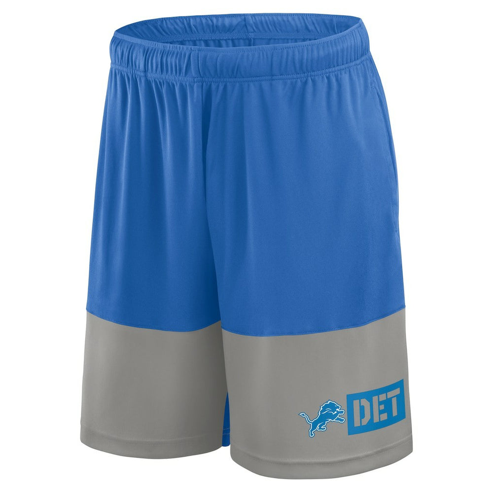 Detroit Lions Logo Athletic Best of the Best Shorts - Blue outlet