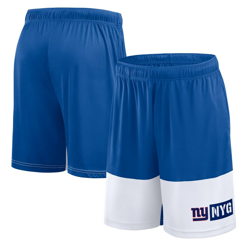 New York Giants Logo Athletic Best of the Best Shorts - Royal sale
