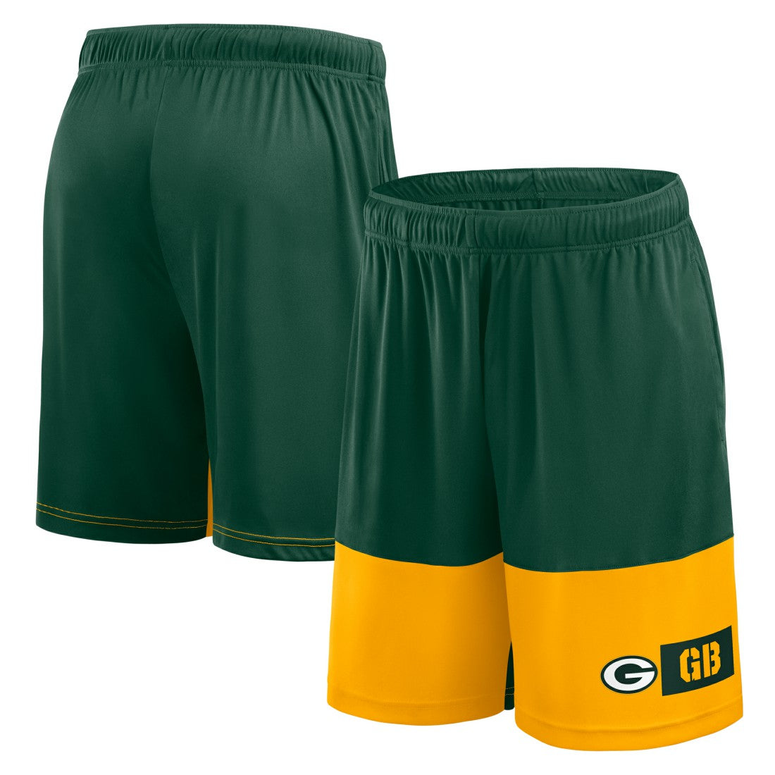 Green Bay Packers Logo Athletic Best of the Best Shorts - Green cheap