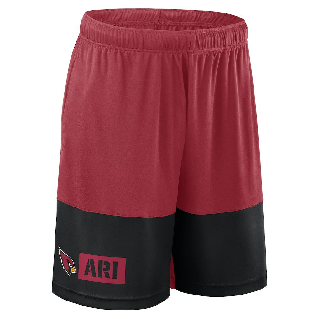 Arizona Cardinals Logo Athletic Best of the Best Shorts - Cardinal on sale