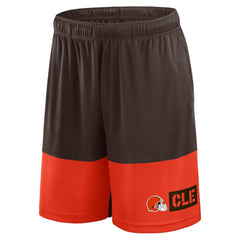 Cleveland Browns Logo Athletic Best of the Best Shorts - Brown discount