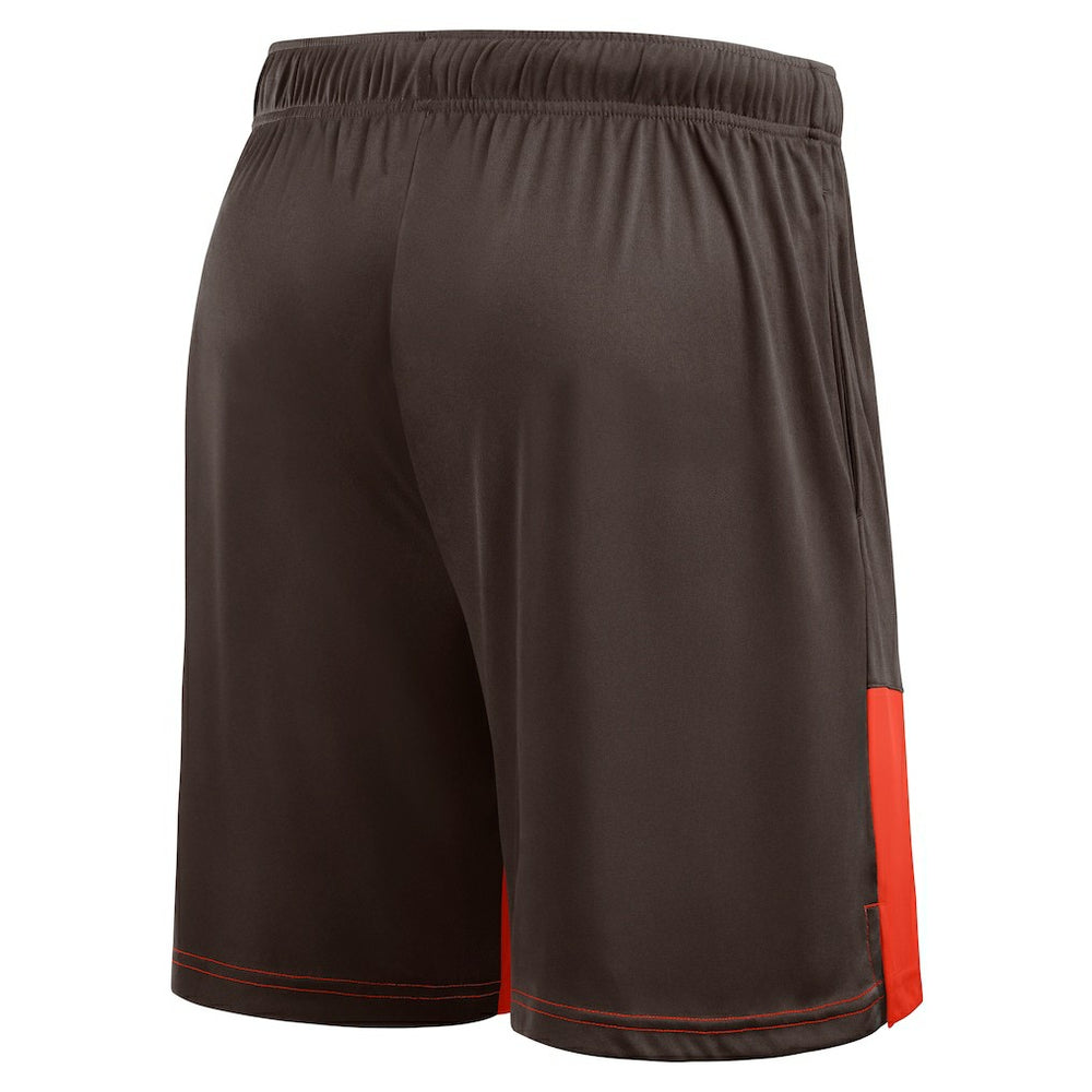 Cleveland Browns Logo Athletic Best of the Best Shorts - Brown discount