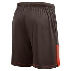 Cleveland Browns Logo Athletic Best of the Best Shorts - Brown discount