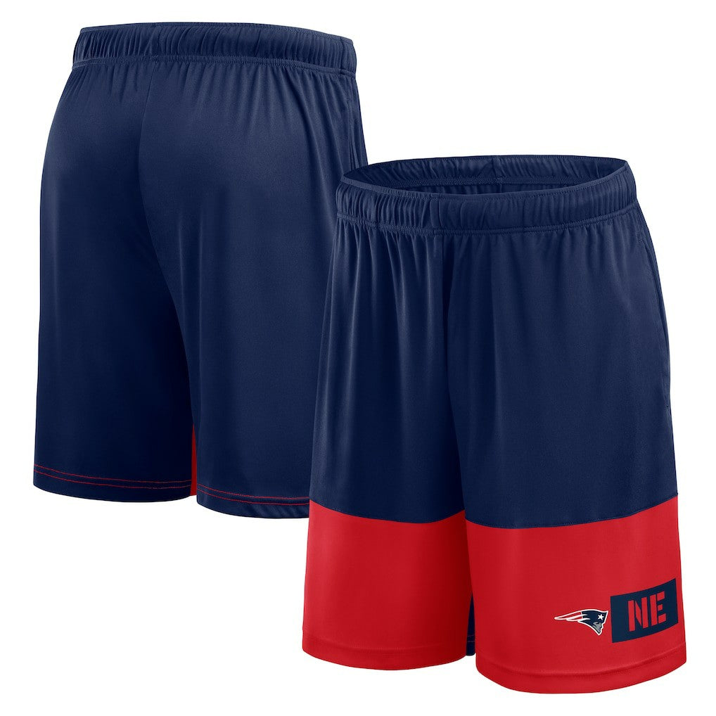 New England Patriots Logo Athletic Best of the Best Shorts - Navy for sale