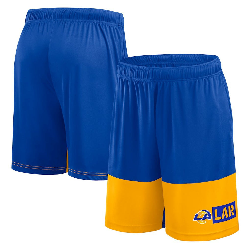 Los Angeles Rams Logo Athletic Best of the Best Shorts - Royal online