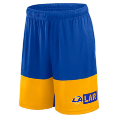 Los Angeles Rams Logo Athletic Best of the Best Shorts - Royal online