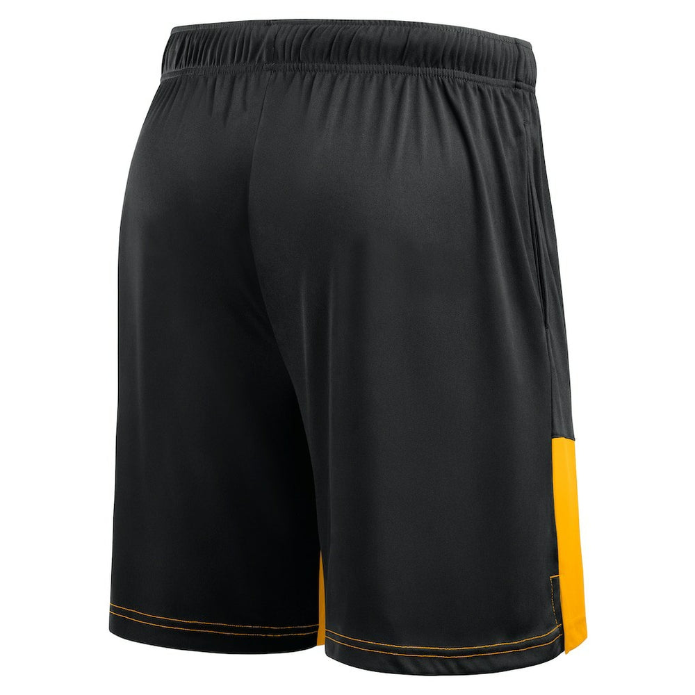Pittsburgh Steelers Logo Athletic Best of the Best Shorts - Black cheap