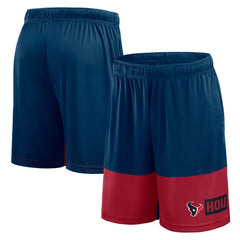 Houston Texans Logo Athletic Best of the Best Shorts - Navy sale