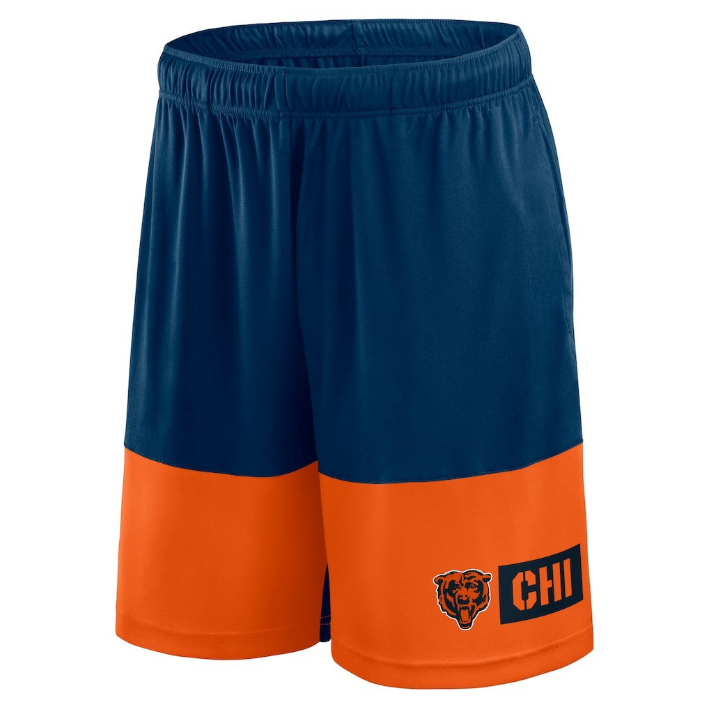 Chicago Bears Logo Athletic Best of the Best Shorts - Navy online