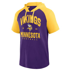 Minnesota Vikings Logo Athletic Prime Hoodie T-Shirt - Purple for sale