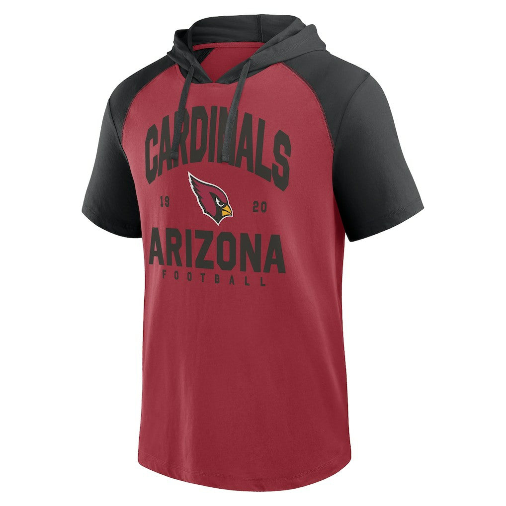 Arizona Cardinals Logo Athletic Prime Hoodie T-Shirt - Cardinal cheap