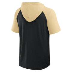 New Orleans Saints Logo Athletic Prime Hoodie T-Shirt - Black on sale