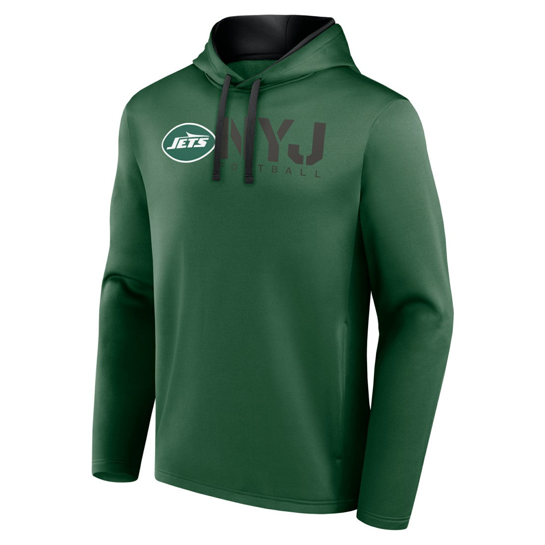 New York Jets Logo Athletic Head Start Pullover Hoodie - Green sale