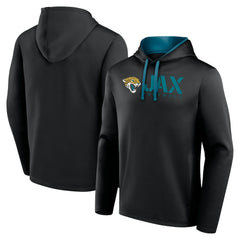 Jacksonville Jaguars Logo Athletic Head Start Pullover Hoodie - Black cheap