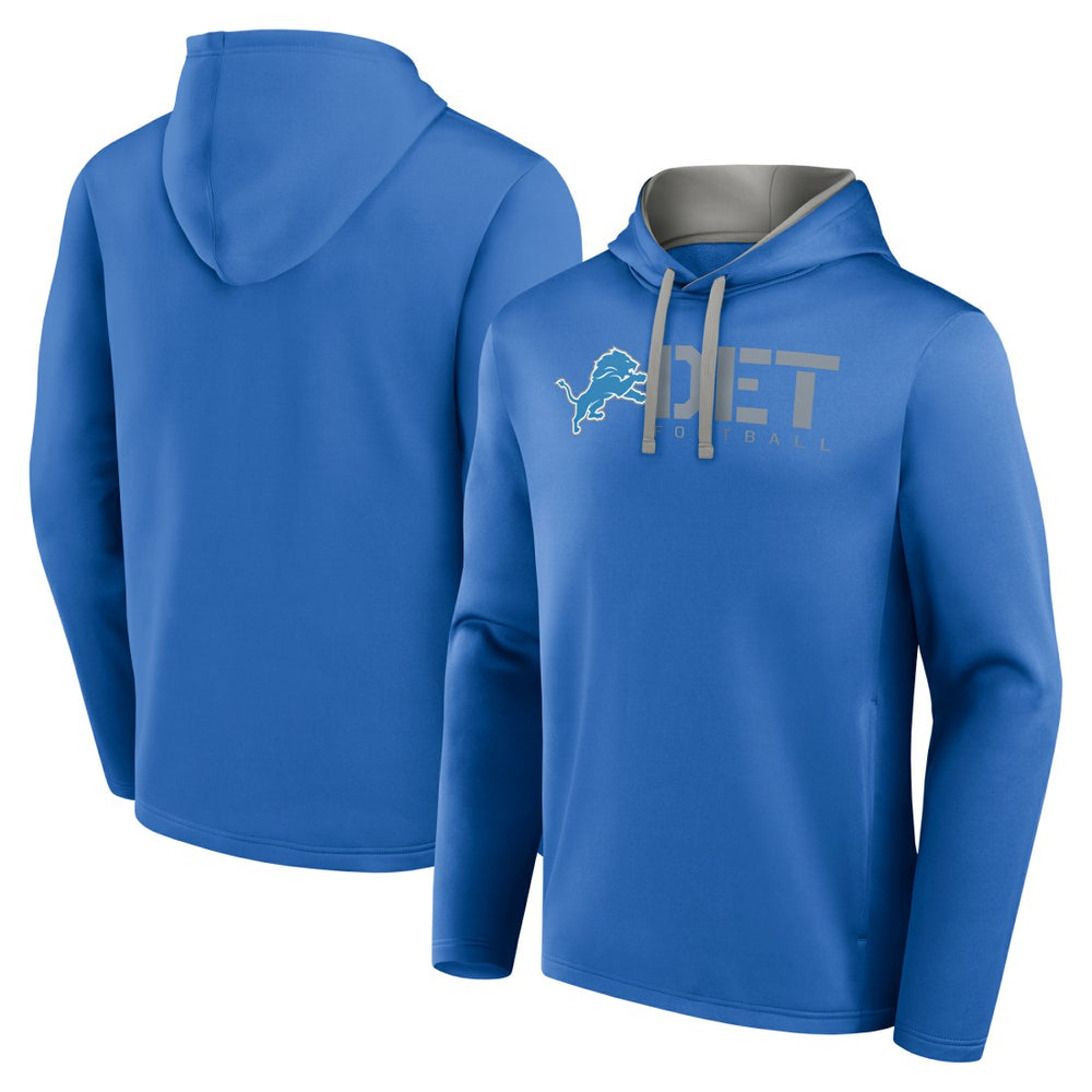 Detroit Lions Logo Athletic Head Start Pullover Hoodie - Blue online