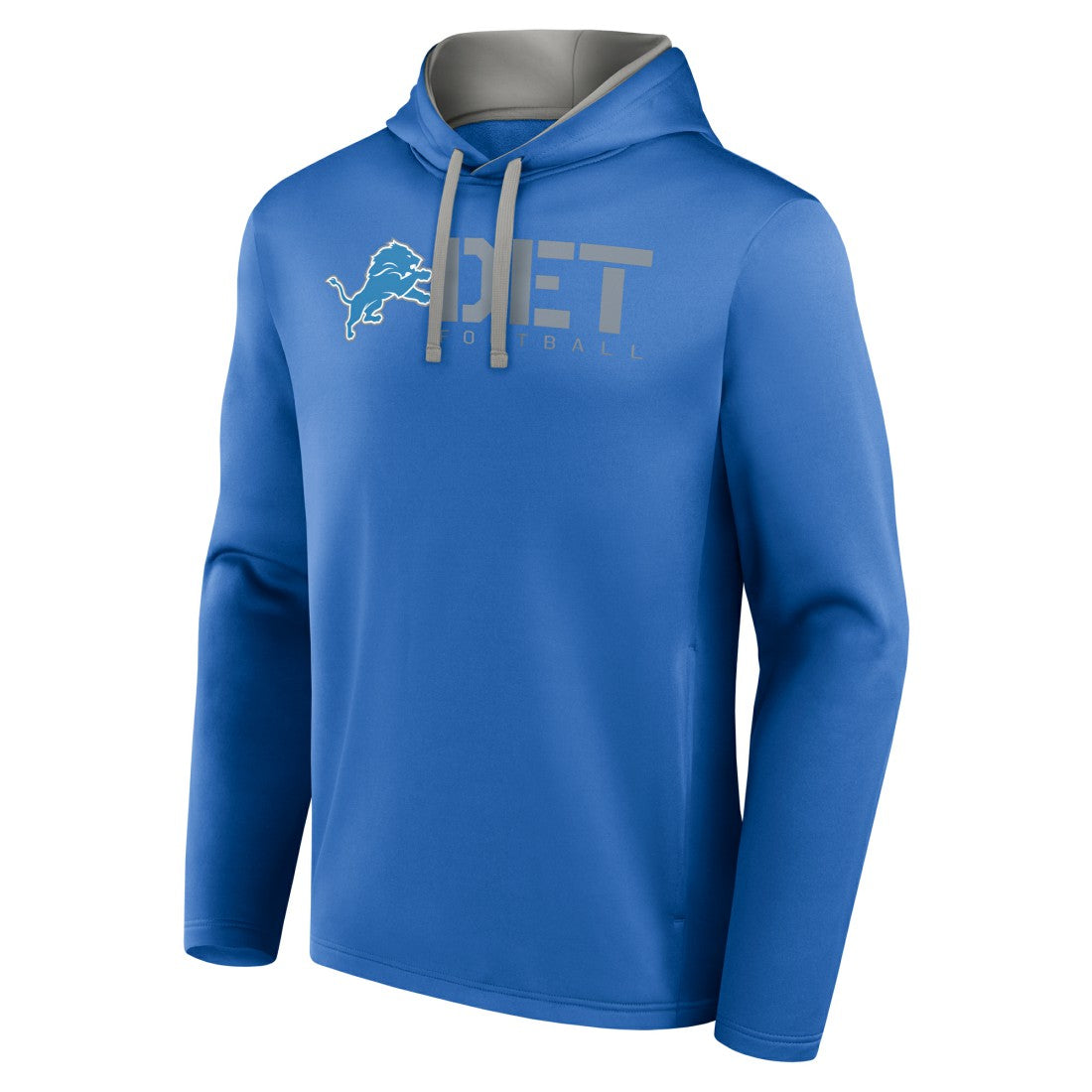 Detroit Lions Logo Athletic Head Start Pullover Hoodie - Blue online
