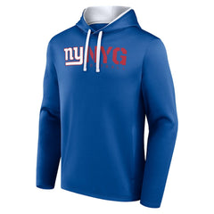 New York Giants Logo Athletic Head Start Pullover Hoodie - Royal discount