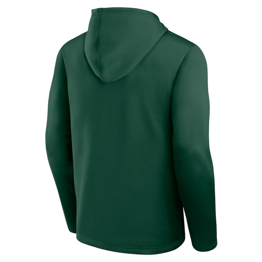 Green Bay Packers Logo Athletic Head Start Pullover Hoodie - Green cheap