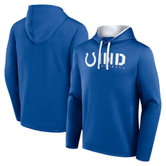 Indianapolis Colts Logo Athletic Head Start Pullover Hoodie - Royal on sale