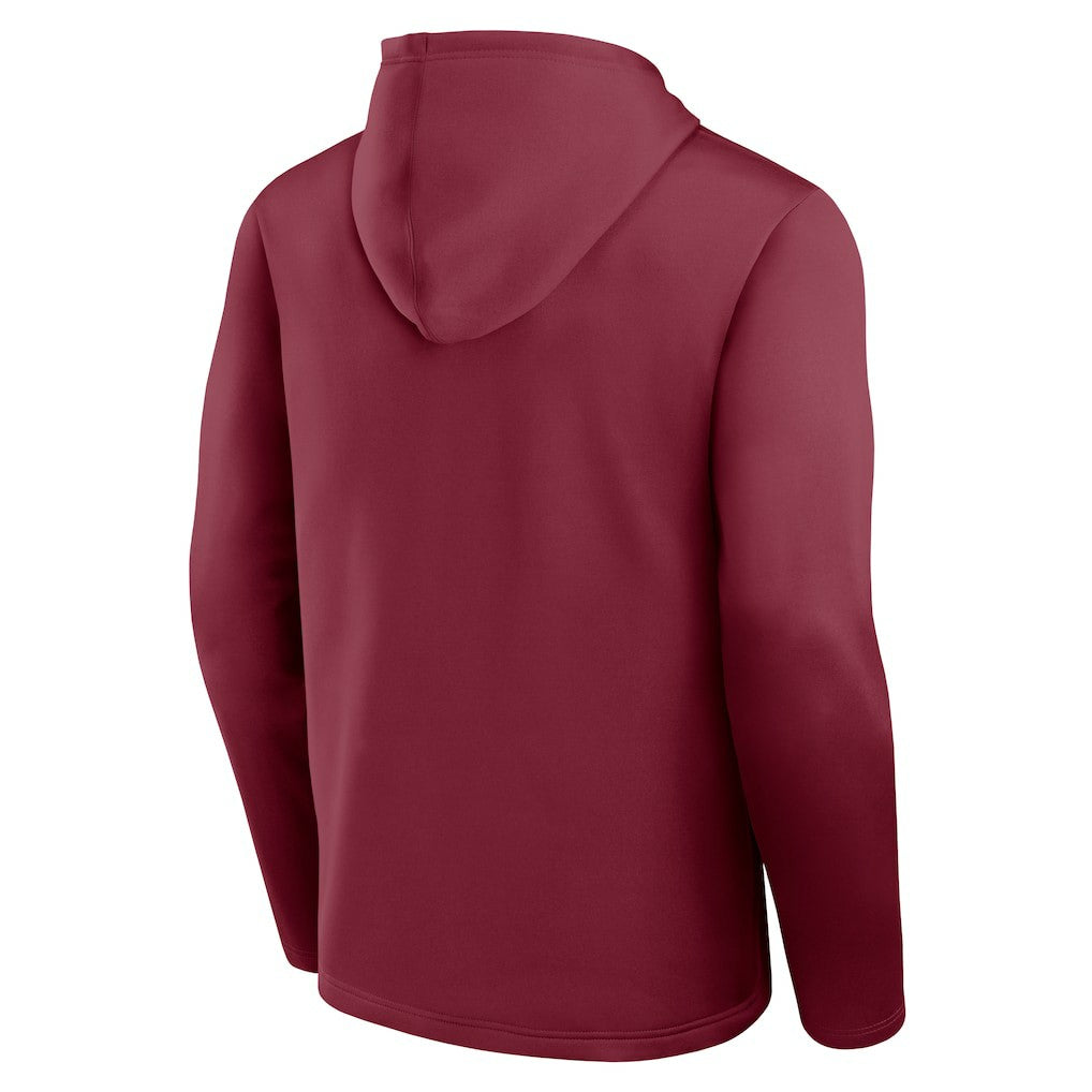 Washington Commanders Logo Athletic Head Start Pullover Hoodie - Burgundy sale