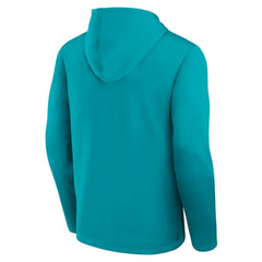 Miami Dolphins Logo Athletic Head Start Pullover Hoodie - Aqua outlet