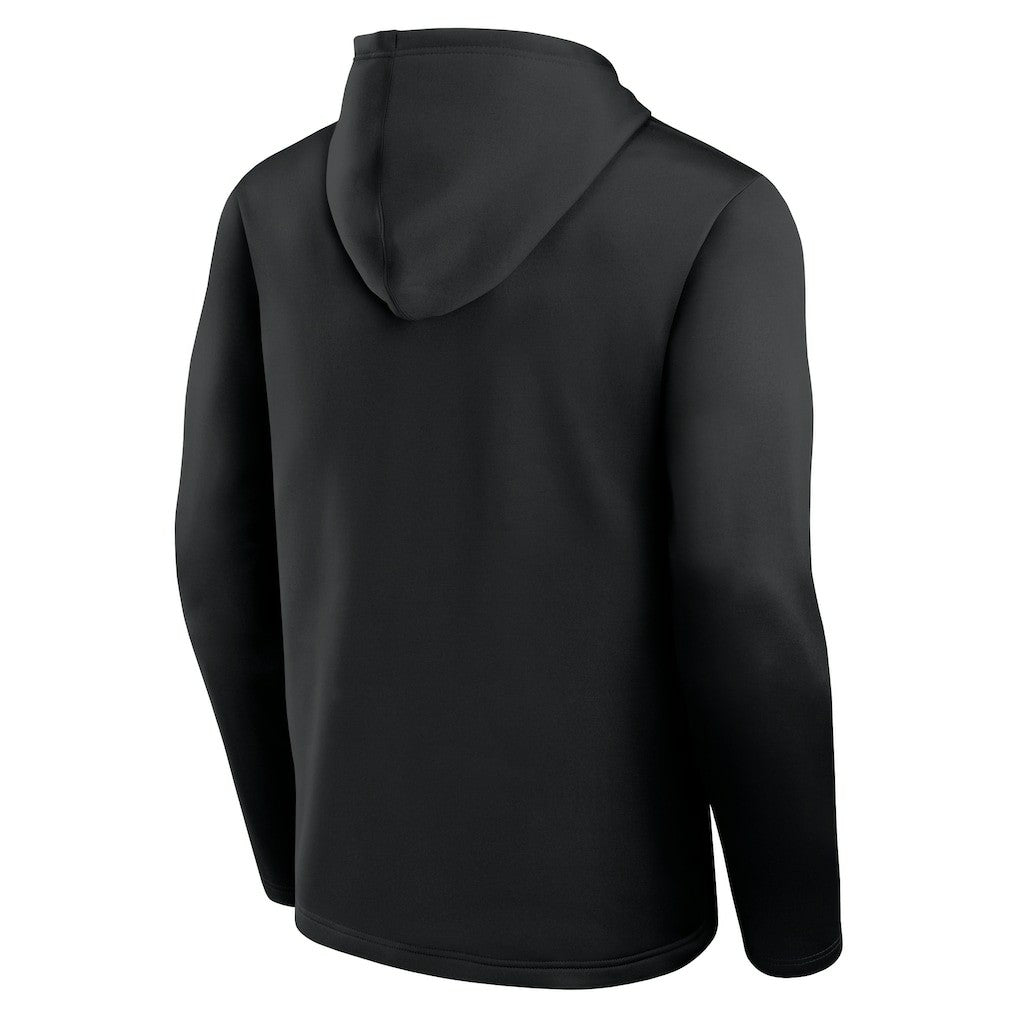 Las Vegas Raiders Logo Athletic Head Start Pullover Hoodie - Black on sale