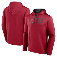 Tampa Bay Buccaneers Logo Athletic Head Start Pullover Hoodie - Red cheap