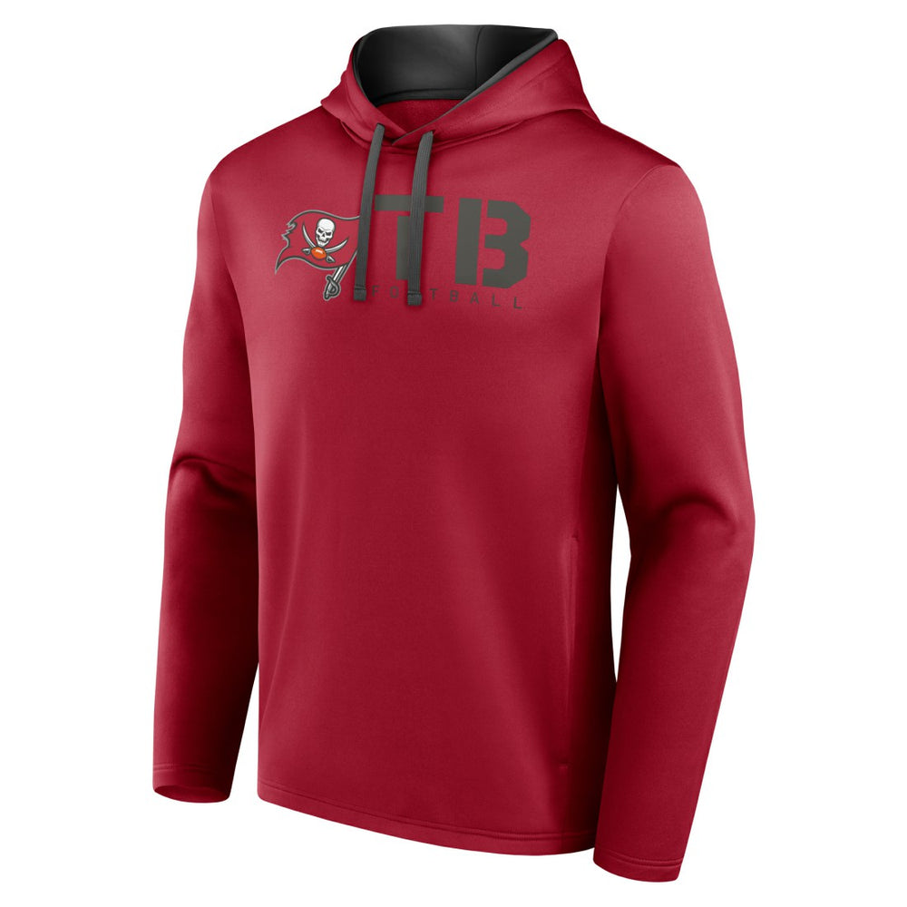 Tampa Bay Buccaneers Logo Athletic Head Start Pullover Hoodie - Red cheap